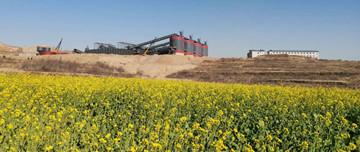 3000噸臺時精品砂石骨料線即將投產(chǎn)，由鑫金山智造